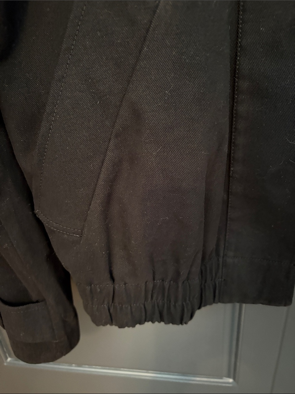 COS Black Utility Button-Front Jacket - Picture 2 of 5